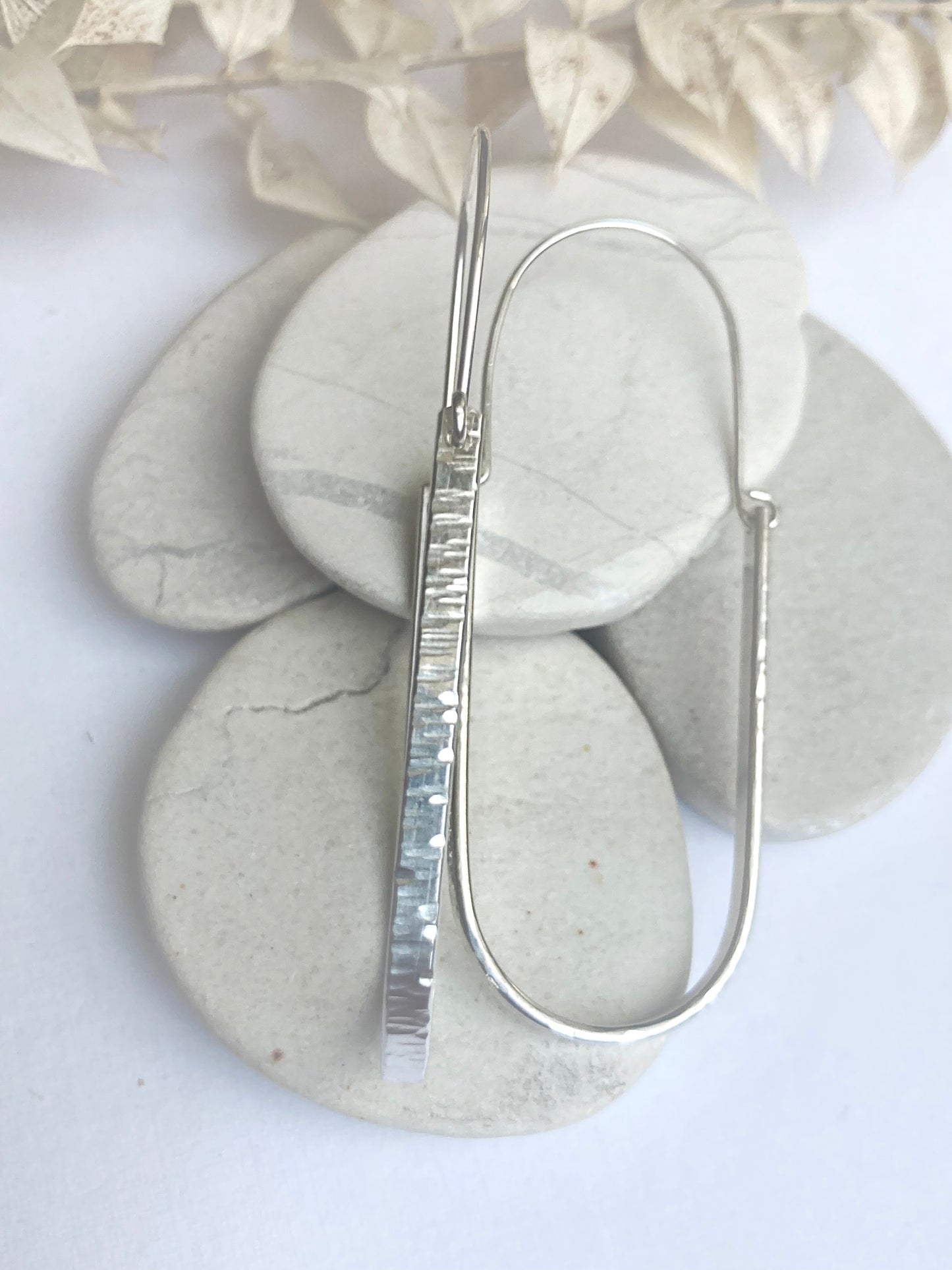 Textured Oval Hoops-SS