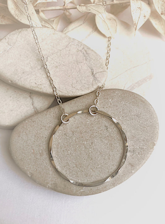 Circle necklace-SS